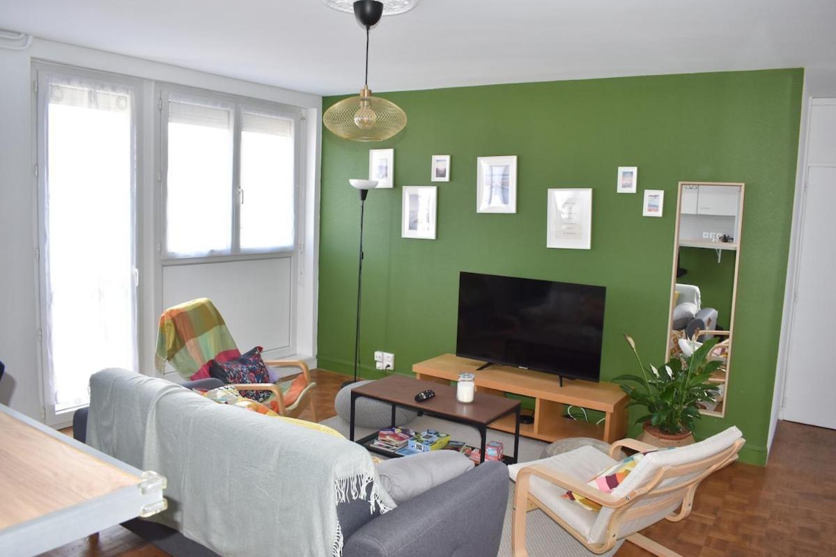 Appartement Lumineux 3 Chambres - Villeurbanne Gratte Ciel Exterior foto
